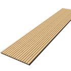 Akusztikus falpanel, MDF, 300x60 cm - Pure Oak