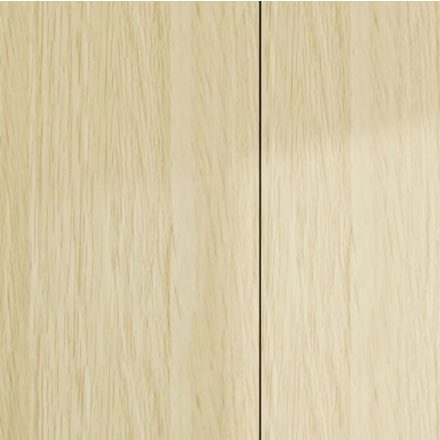 Falpanel, fa mintával, bambuszrost, 280x120 cm - Honey Oak