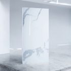 Falpanel, márvány mintával, PVC, 280x120 cm - Graceful White