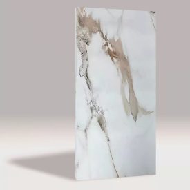 Falpanel, márvány mintával, PVC, 280x120 cm - Taro Beige