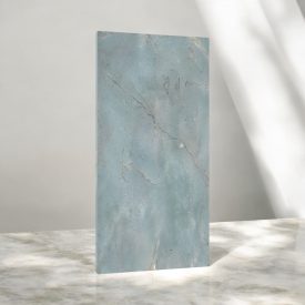   Falpanel, márvány mintával, PVC, 280x120 cm - Karikin turquoise