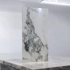 Falpanel, márvány mintával, PVC, 240x120 cm - Laukaa