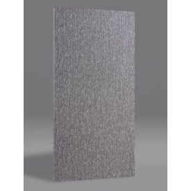 Falpanel, dombornyomott, PVC, 240x120 cm - Szürke