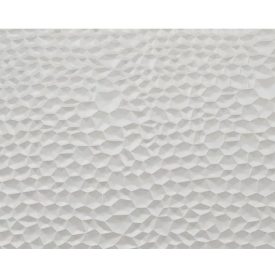 Falpanel, dombornyomott, PVC, 240x120 cm - White Beige