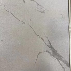   Velúr hatású tapéta, márvány mintával, díszcsíkkal, 0.53 x 10 m - Világos szürke