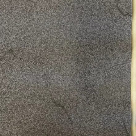 Velúr hatású tapéta, márvány mintával, díszcsíkkal, 0.53 x 10 m - Sötét szürke