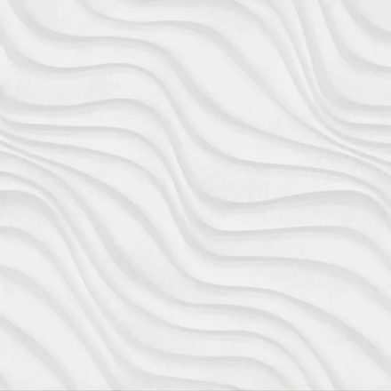 Tapéta hullám mintával, PVC, 1.06 x 15.6 m - Ezüst