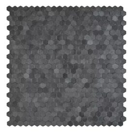   Mozaik, öntapadós, alumínium, 29.8 x 30.7 cm - Antracit szürke