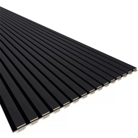 Akusztikus Falpanel Black 278x60 cm