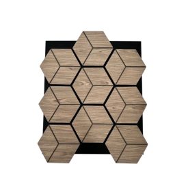 Diamond Block - Pannon diófa 70x61 cm