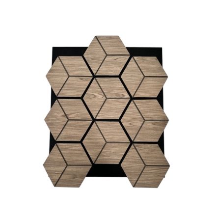 Diamond Block - Pannon diófa 70x61 cm