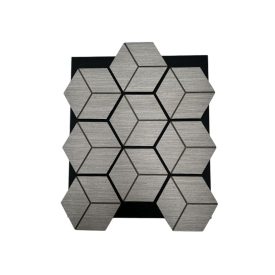 Diamond Block - Ezüstharmat 70x61 cm