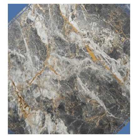 Imperial Gold - Blue - PVC falpanel, 285x122 cm
