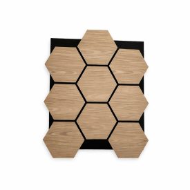 Akusztikus Falpanel Pannon diófa 70x61 cm
