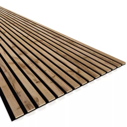Akusztikus Falpanel Pecan 278x60 cm