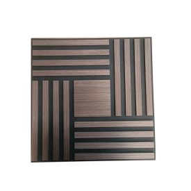 Twister Block - Maron Ében 60x60 cm