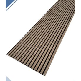   Akusztikus falpanel, Elite Linear Slatted - Pannon diófa 280x60