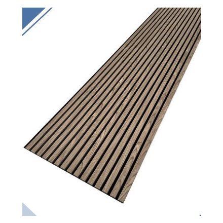 Akusztikus falpanel, Elite Linear Slatted - Pannon diófa 280x60