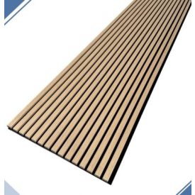   Akusztikus falpanel, Elite Linear Slatted - Dunatölgy 280x60 cm
