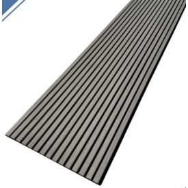   Akusztikus falpanel - Elite Linear Slatted - Ezüstharmat, 280x60