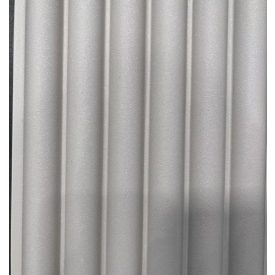   Lamella, hullámos felülettel, WPC, 290x16 cm - Sparkly Beige